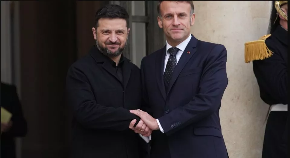 Зеленський та Макрон у Парижі узгодили подальші кроки до справедливого миру