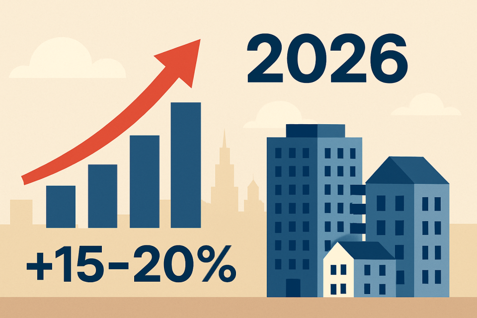 Ціни на житло у 2026 році зростуть: що чекати покупцям та орендарям