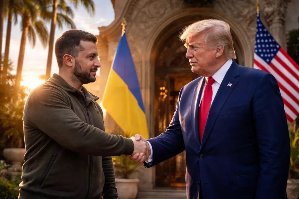 Зустріч Зеленського і Трампа в Мар-а-Лаго: новий мирний план і «100% узгоджені» гарантії безпеки