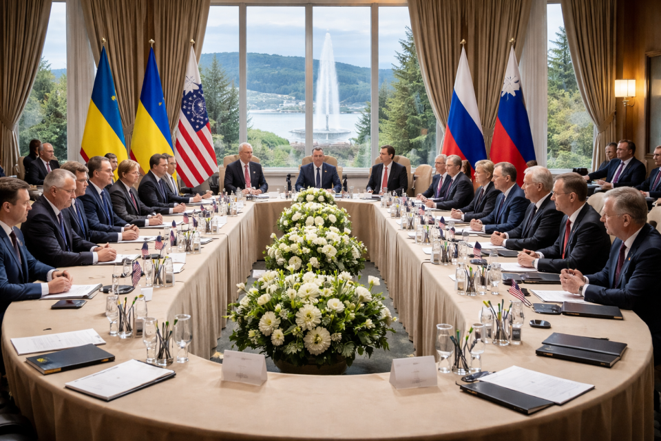 У Женеві стартував новий раунд переговорів між Україною, Росією та США