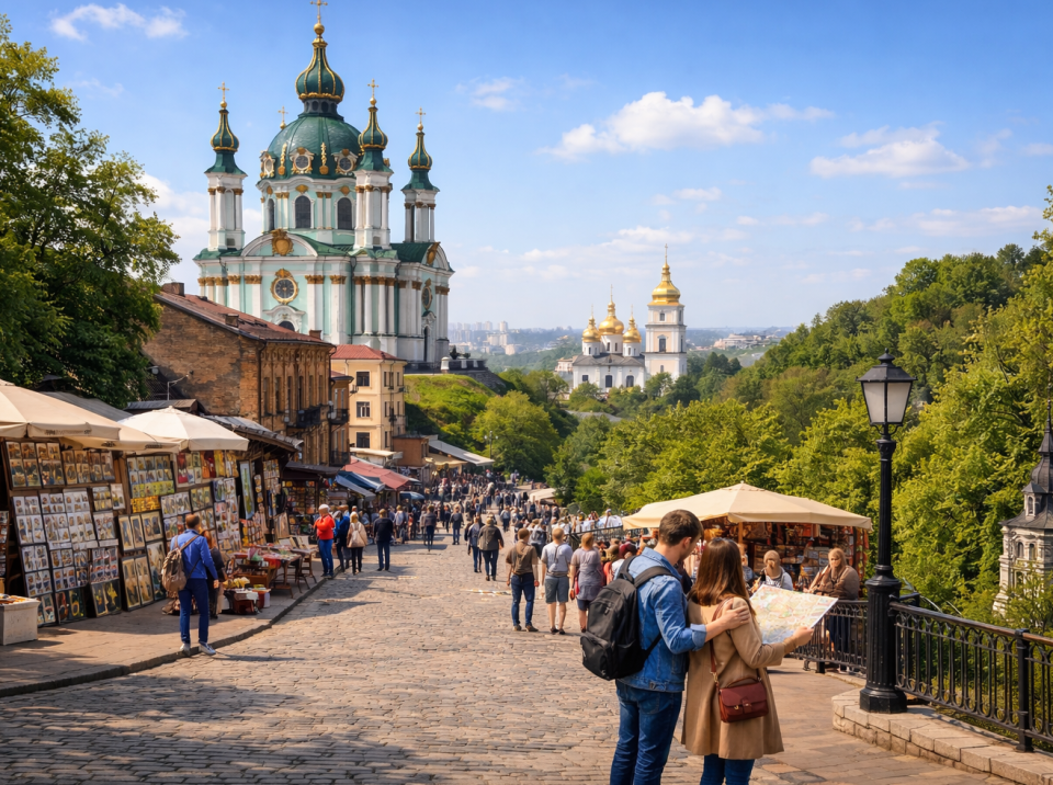 Весняні прогулянки у Києві стають популярнішими