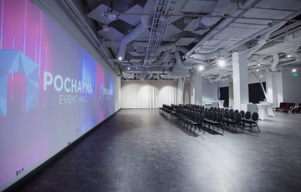 Pochayna Event Hall — івент-простір до 3000 гостей у Києві