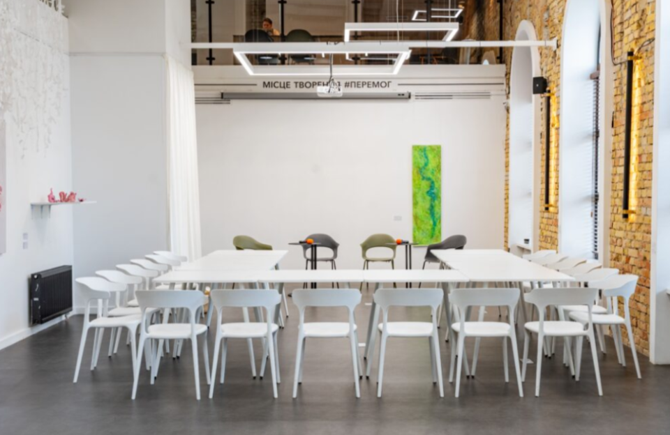 🚀 Peremoga Space — конференц-зали у центрі Києва до 85 гостей