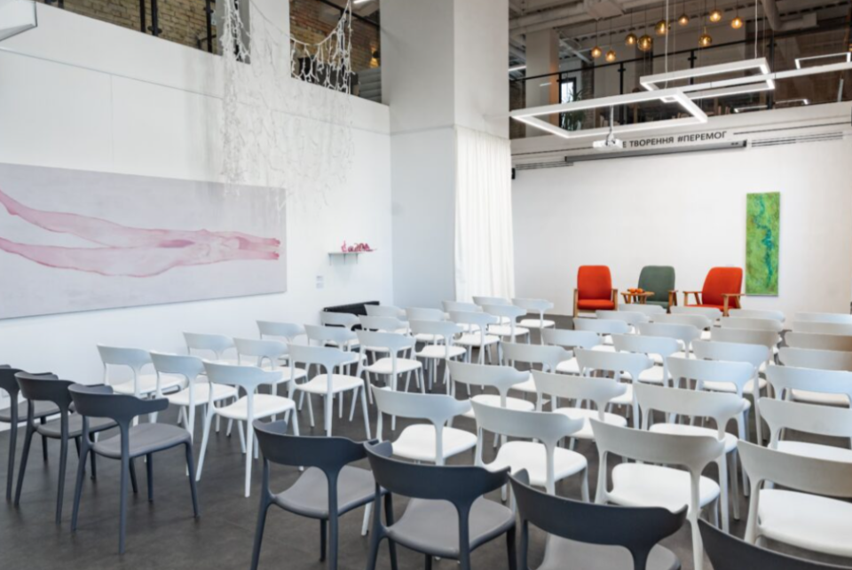🚀 Peremoga Space — конференц-зали у центрі Києва до 85 гостей