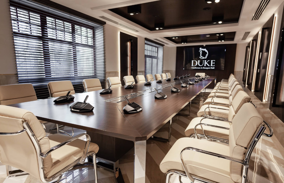 🏛 Duke Conference Hall — 4 зали до 100 гостей у центрі Одеси 