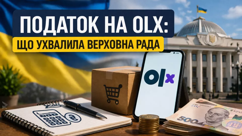 Податок на OLX в Україні: що ухвалила Верховна Рада України і кого це стосується