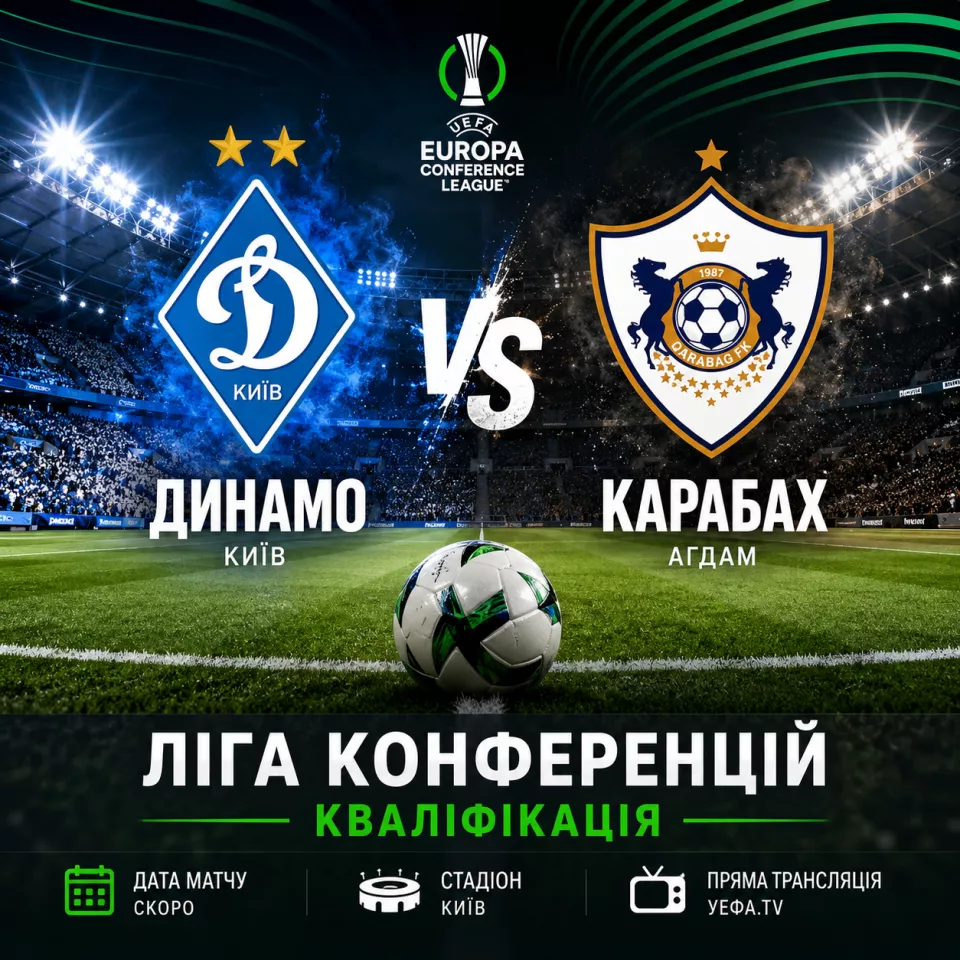 Новость Динамо – Карабах. Прогноз і анонс матчу кваліфікації Ліги конференцій