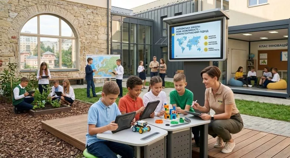 Новость Українські школи переходять на новий формат навчання