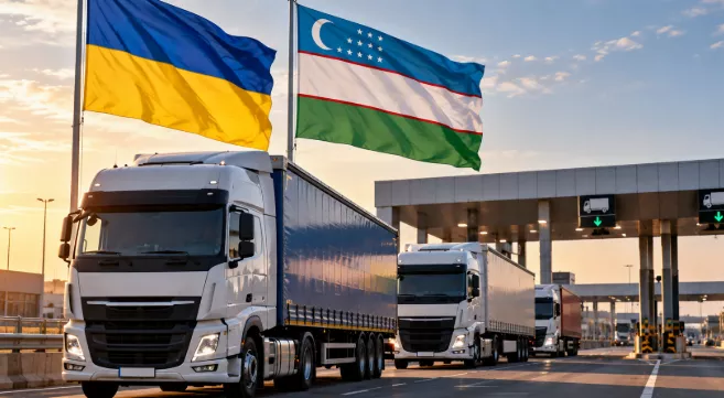 Україна та Узбекистан запровадили «транспортний безвіз»: що зміниться для перевізників