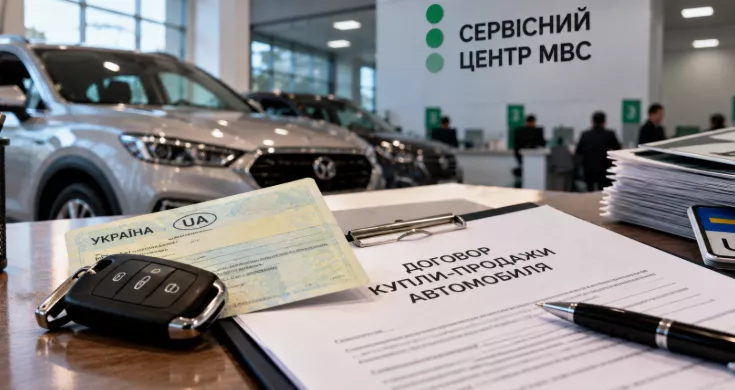 Новость В Україні змінили правила перереєстрації автомобілів: кому можуть відмовити у продажу машини